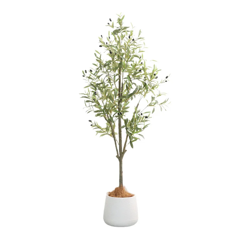 

Cross-border new simulated olive tree landing large interior decoration landscaping removable