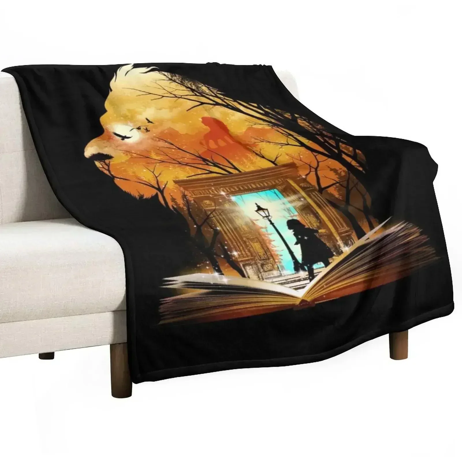 Courage Dear Heart Throw Blanket Bed Fashionable Cute Plaid halloween funny gift Tourist Sofas Blankets