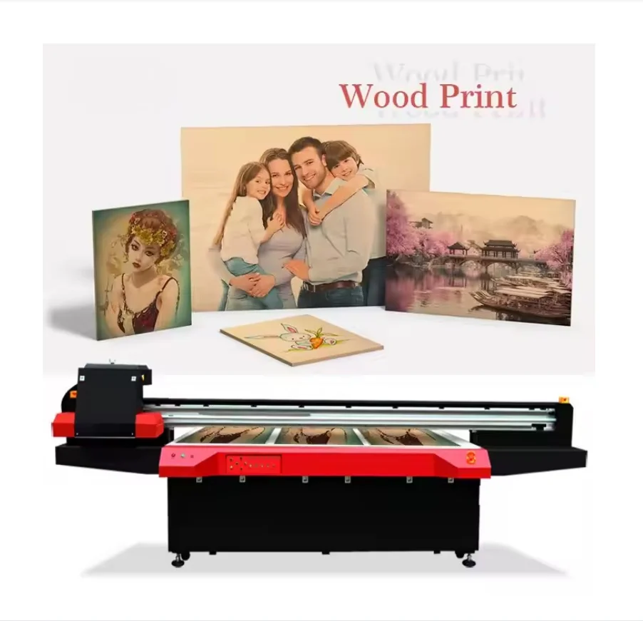 2513 UV Inkjet Printer High Speed Large Format UV 2513 LED Flatbed Printer With i1600 Gen5i i3200 For Glass Metal Plastic