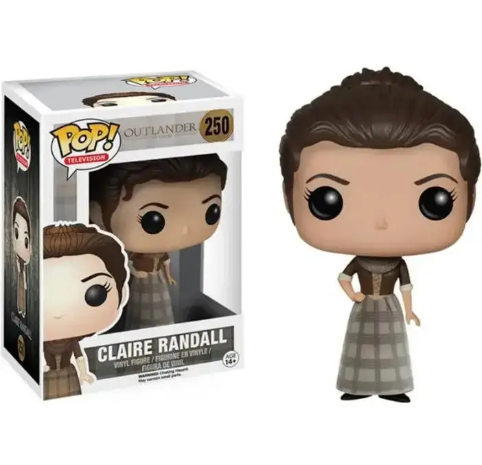 FUNKO POP OUTLANDER DOUGAL MACKENZIE 252 # CLAIRE RANDALL 250 #   JAMIE FRASER 251 # Vinyl-Figur 10cm PVC Sammlerpuppe Modell-Spielzeug