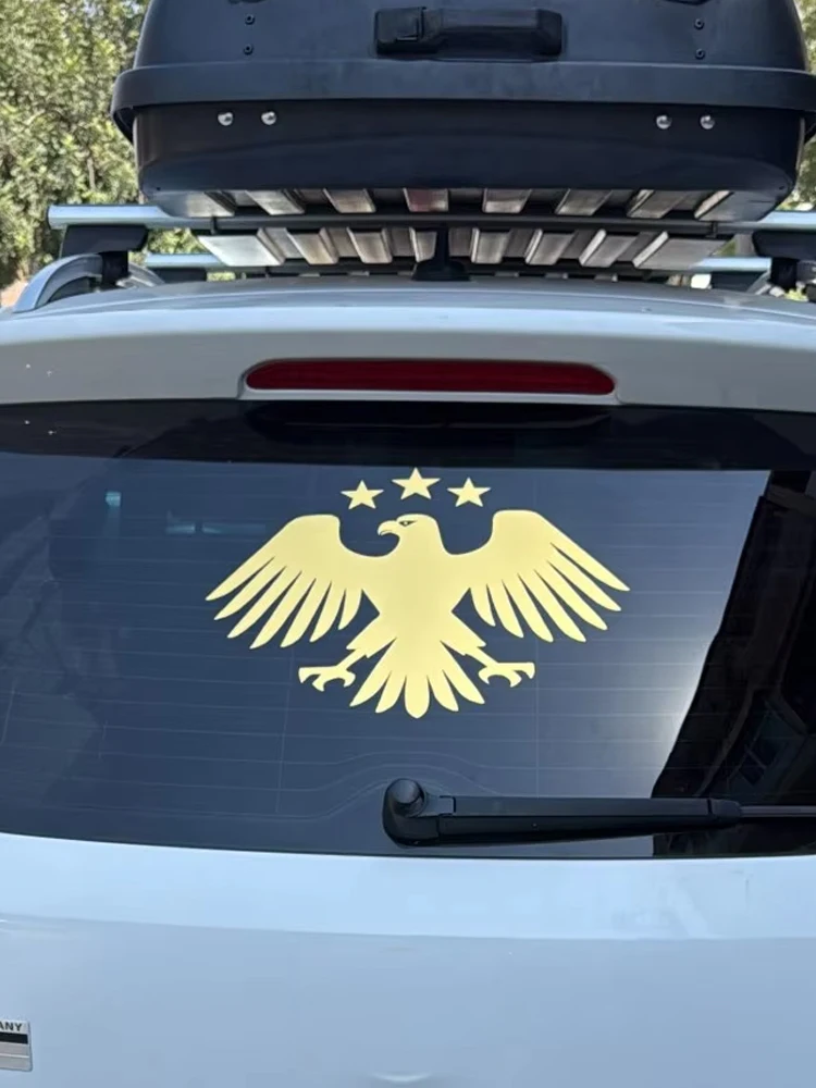 Neue Syrien-Adler-Autoaufkleber, wasserfeste Dekoration für Auto-Stoßstange, Heckscheibe, Fenster, Wandtattoo, Motorrad
