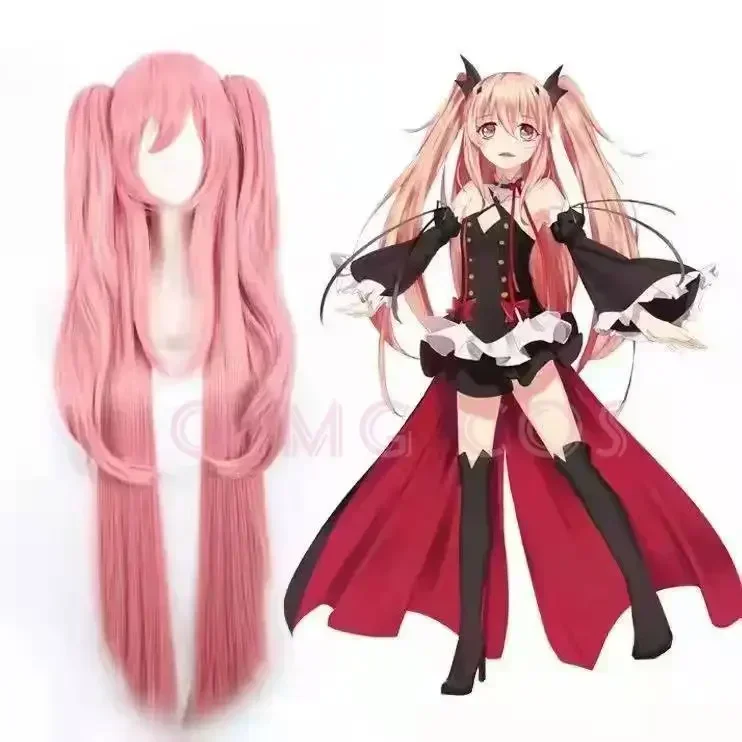 Seraph of The End Krul Tepes Cosplay Costume Uniform Anime Chinese Style Wig Halloween Costumes Game Opulent Splendor