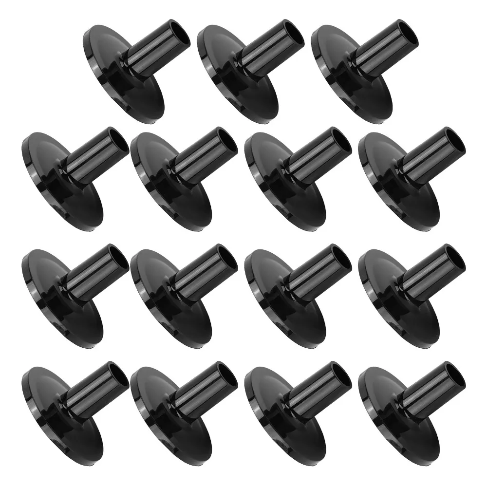 15pcs Plastic Cymbal Stand Felt Washer Instrument Care Replacement Drum Cymbal Stand Sleeves Shelf Drum Kit Drum Accessories​