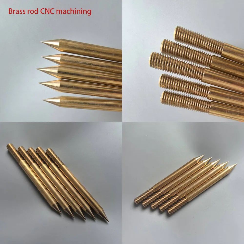 H59 Brass Round Bar Metal Rods Milling Metalworking Dia 3/5/6/7/8/10-50mm Length 100 150 200 250mm For DIY Modelmaking Brass Rod