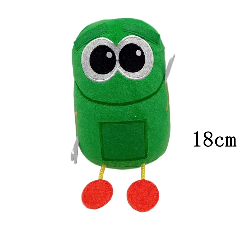 3pcs 21cm Cute Storybots Plush Toys Cartoon Anime English Song Series Doll Soft Stuffed Education Peluche Toys for Children Gift