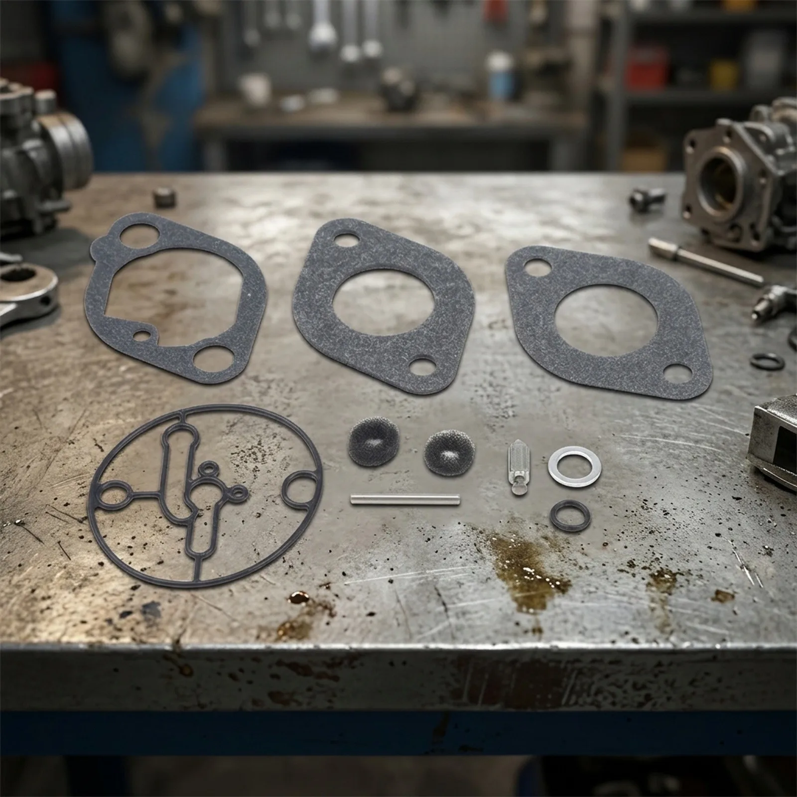 Carburetor Overhaul Kit 699814 Replaces 699815 Gasket Set for Complete Rebuild Fuel Efficiency Improvement Kit