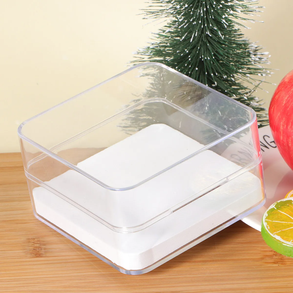 1Pcs Premium Acrylic Insect Specimen Display Box Transparent Storage Case for Insects Jewelry Coins Photos Crafts 110x110x60mm