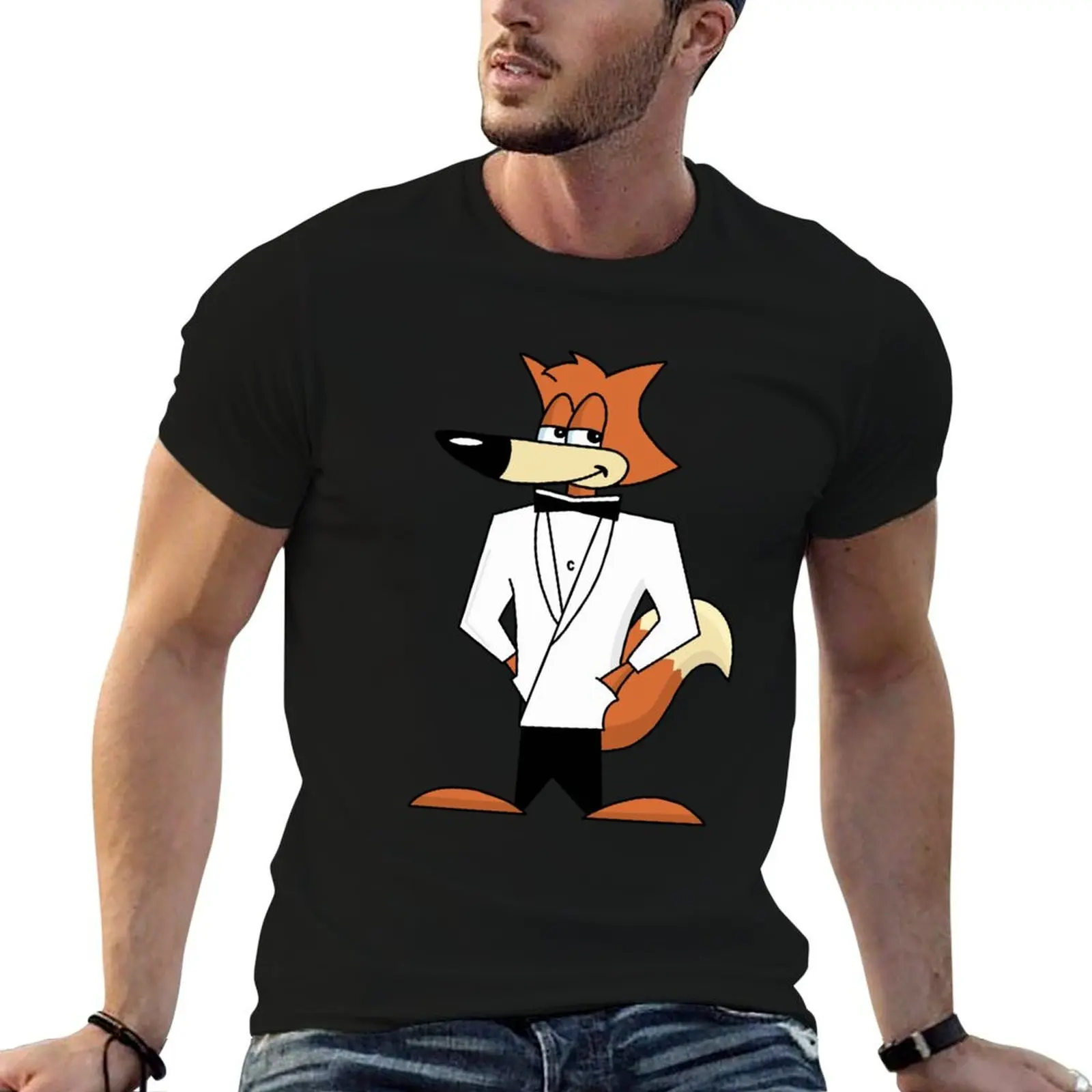 

Spy Fox T-Shirt black cotton t-shirt plain for man package g man t shirts for men graphic t shirts for man T-Shirt