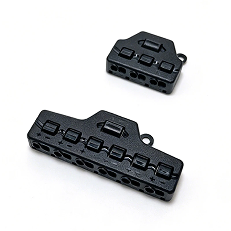 3/6 Port Sharing Box, Railway Model Distribution Hub for SMD LED Miniature DC Lamp Lighting System