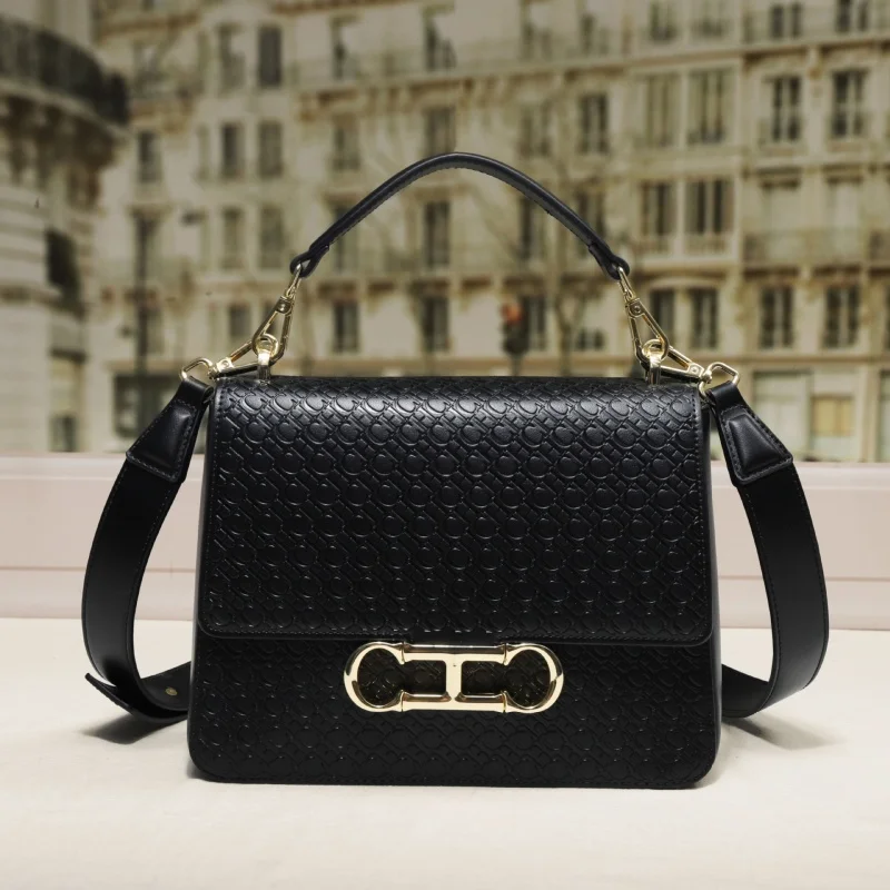 

CHCH Stylish Leather Shoulder Bag for Women Handbags Crossbody Tote Messenger Classic Elegant Ladies Luxury Brand