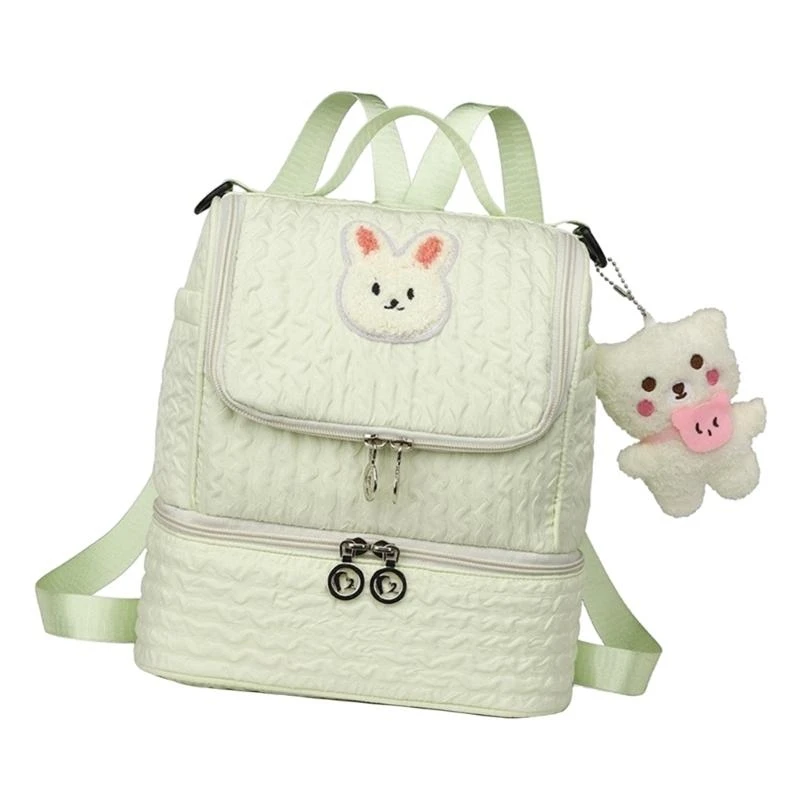 

J15U Practical & Trend Diaper Bag Backpack multifunction baby care Backpack Excellent for Storing All Baby Necessities with Ease