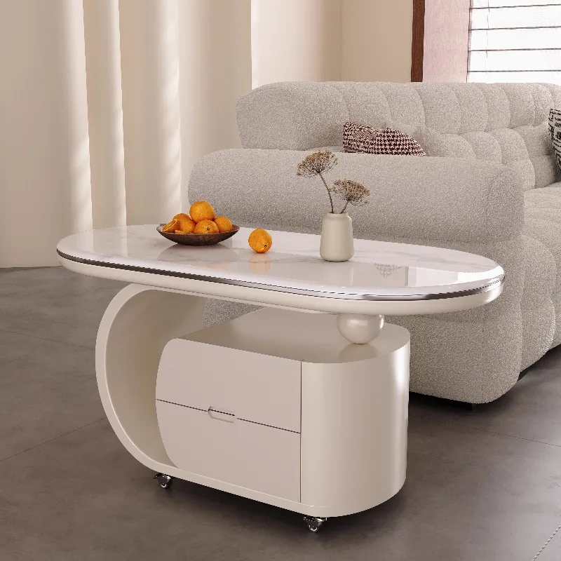 

-+Минималистичный эстетический дизайн органайзера для журнального столика, итальянский роскошный журнальный столик, гламурный прозрачный Meubles De Salon, мебель для дома