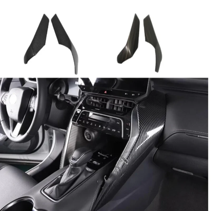 

For Toyota Venza/Harrier 2021 2022-2023 2024 ABS Center Armrest Shift Control Outlet Decoration Frame Cover Interior Accessories