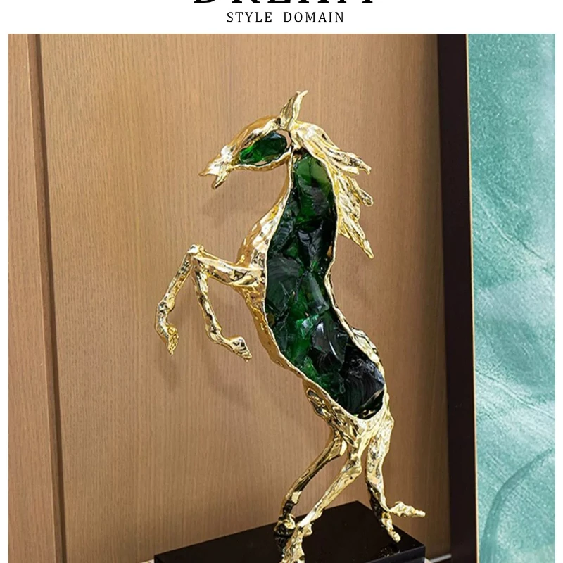 success ornament high-end light luxury office modern high-end soft decoration living room wine cabinet TV cabinet housewarming