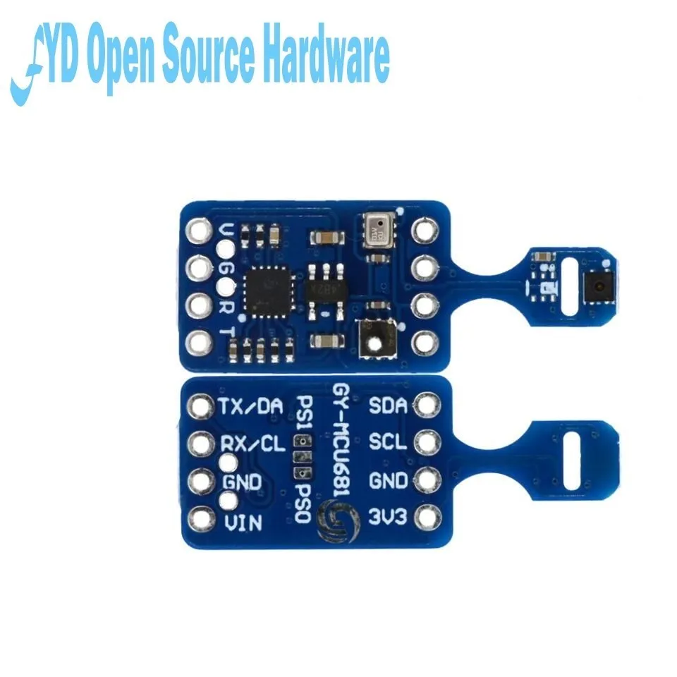 GY-681  BME680 MCU680 Indoor Air IAQ SGP40 Temperature And Humidity Air Pressure Sensor Module  GY-MCU680V1