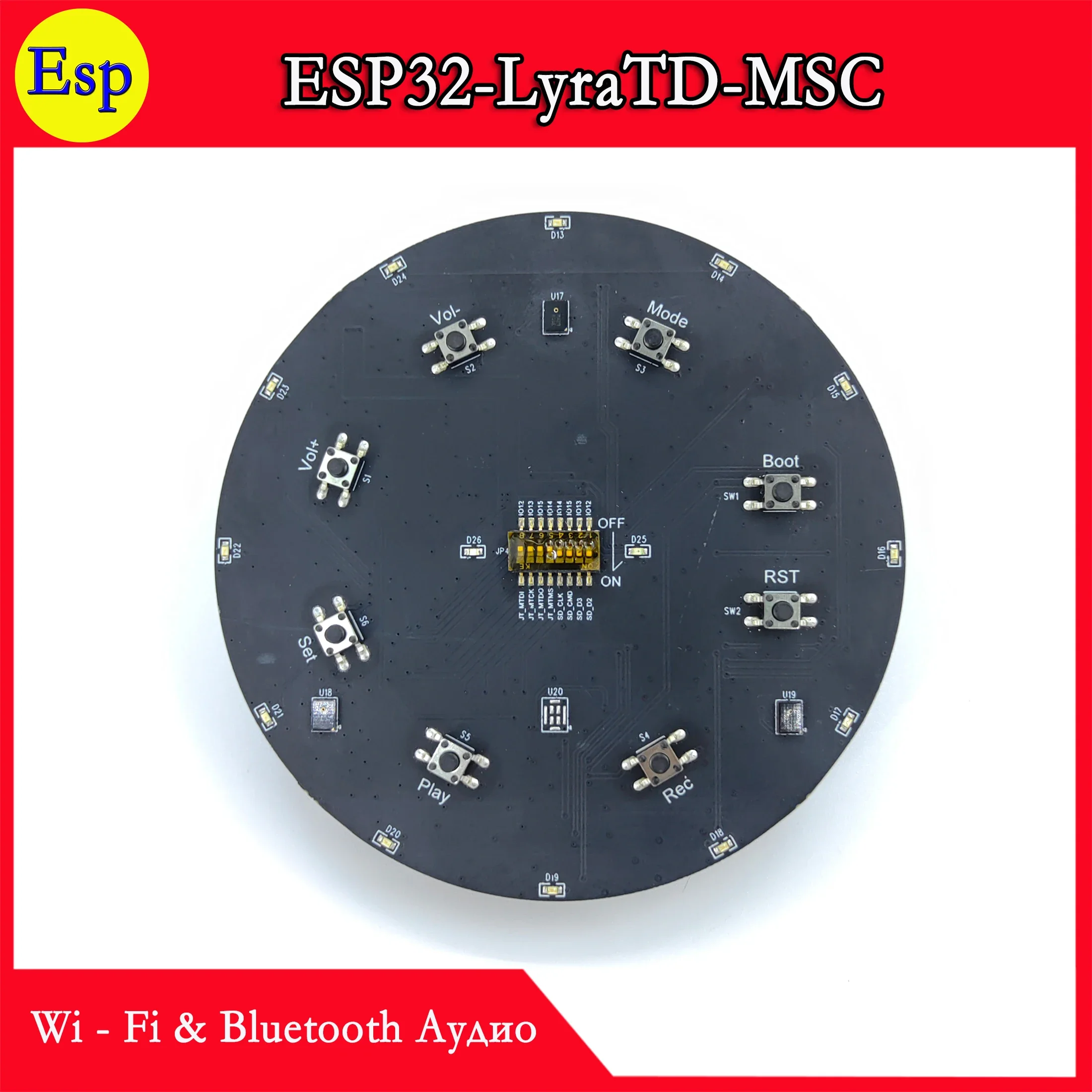 bluetooth audio development board tecnologia espressif carry esp32 lyratd msc esp32 lyratd msc esp32 wrover e 01