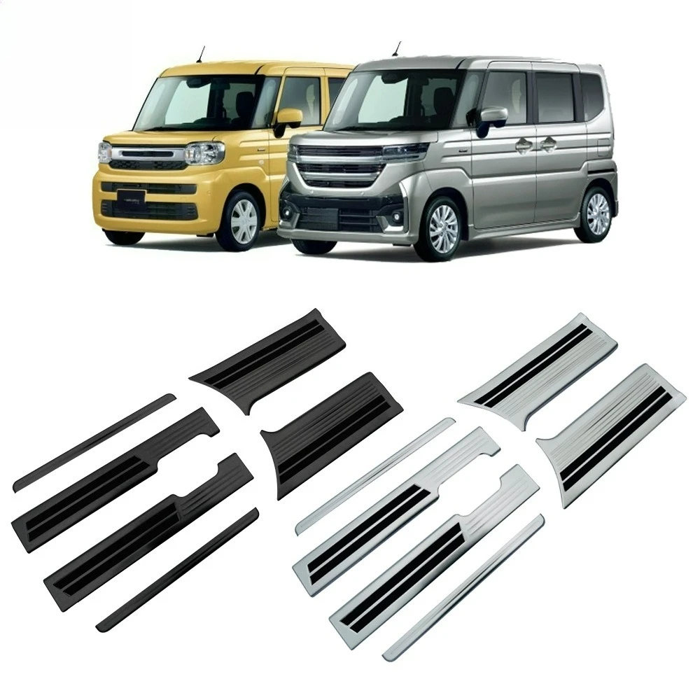 

Car Stainless Steel Door Sill Scuff Plate Welcome Foot Pedal For Suzuki Spacia/Spacia Custom MK54S MK94S 2024