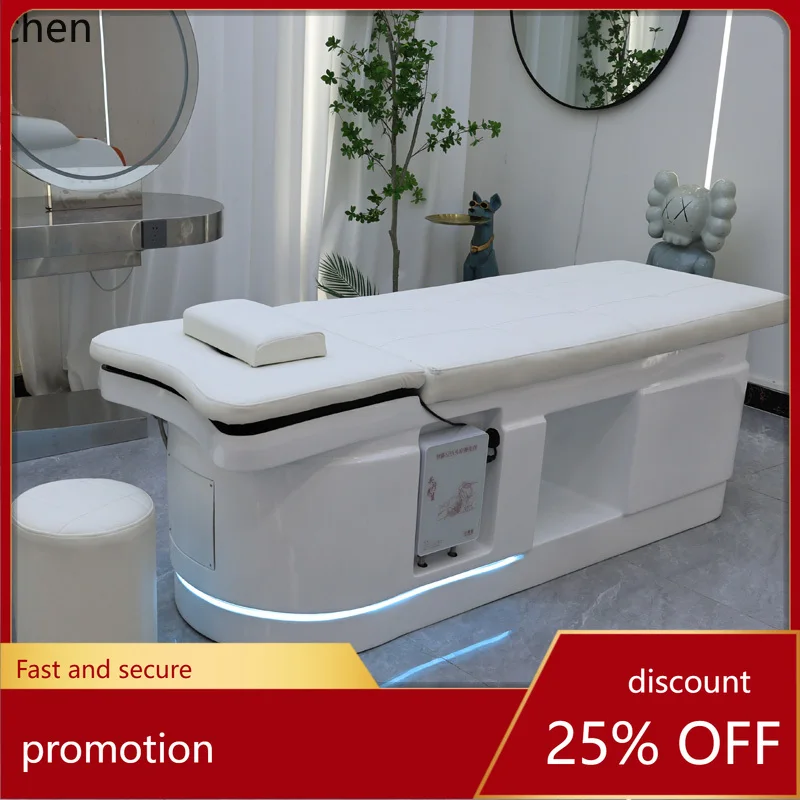 

Кушетка-мойка HXL для парикмахерских, салонов красоты, массажных кабинетов, с функцией гидромассажа и фумигации, интегрированная кушетка для косметических процедур