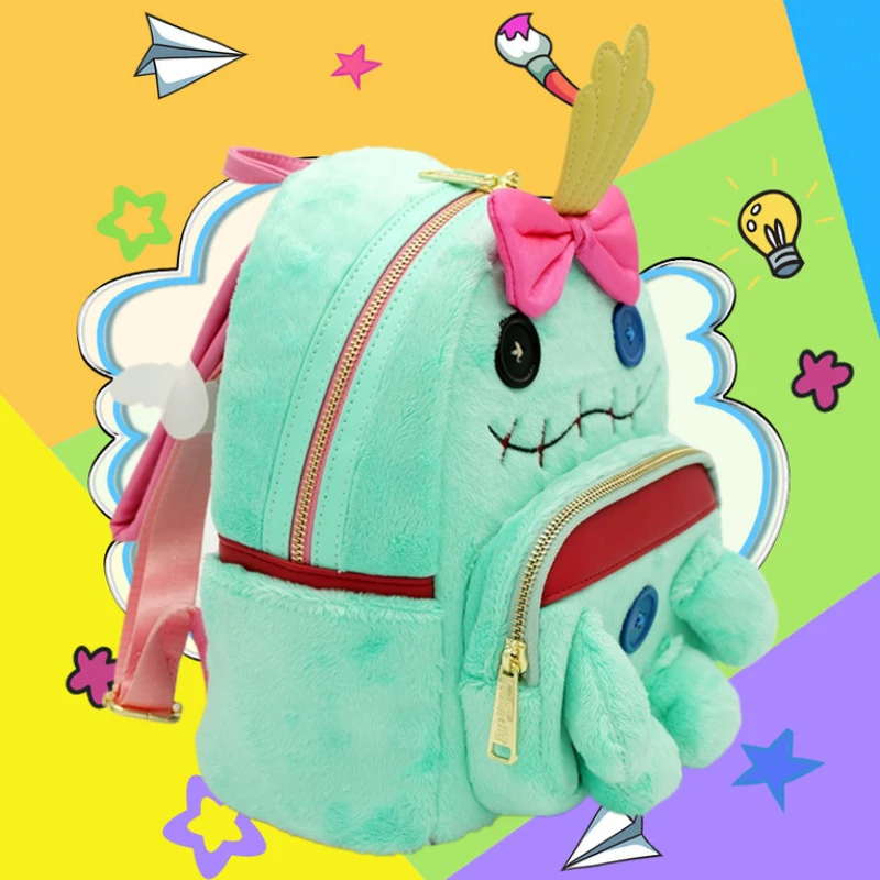 

Toy Story 3 Stitch Backpack Unisex Casual Fashion Travel Backpack High Quality Cartoon Children's School Bag Gifts