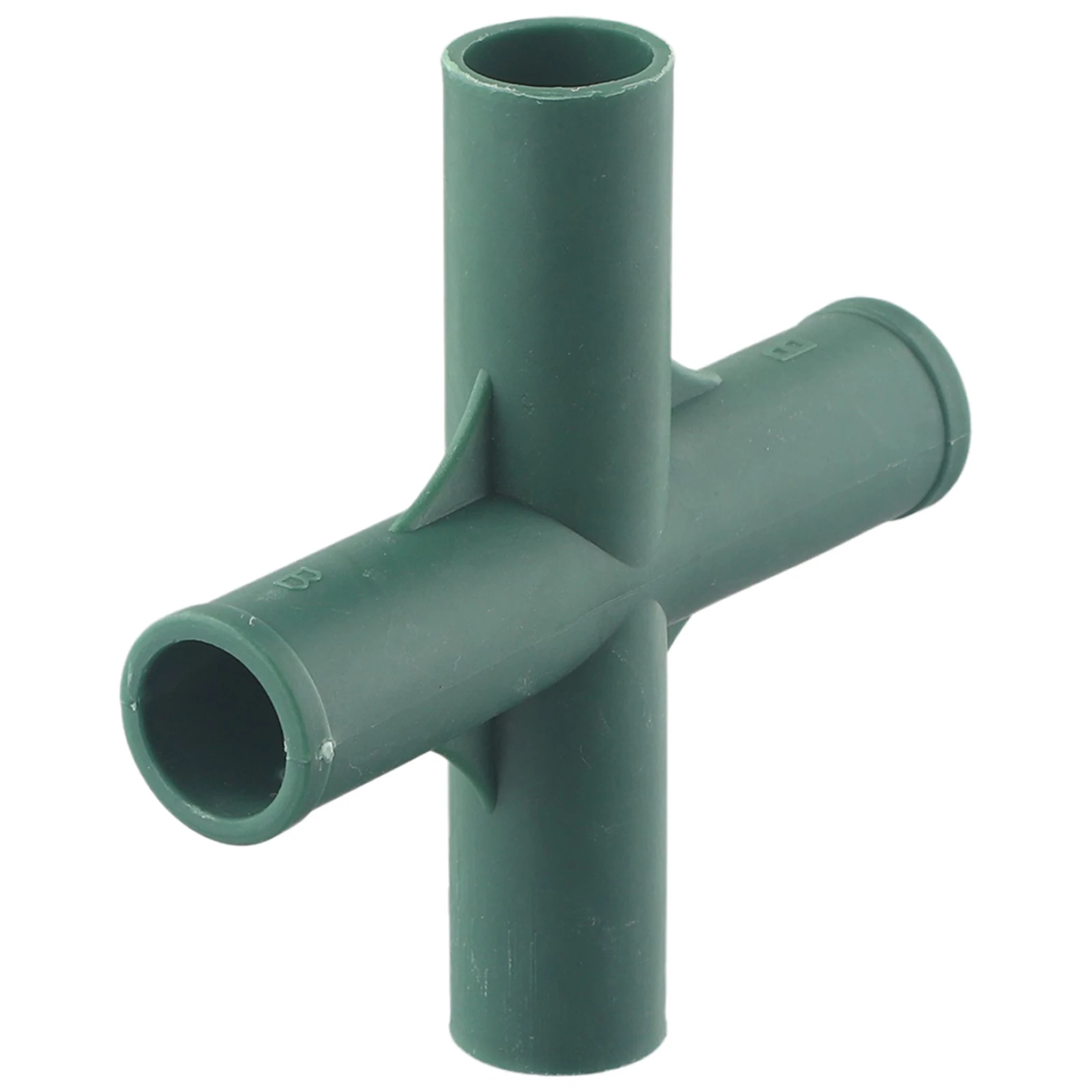 8pcs Greenhouse Frame Joint Connector 19mm Heavy Duty Pipe Frame Awning Bracket Clamp Connectors Kit Garden Buildings Tube Clips