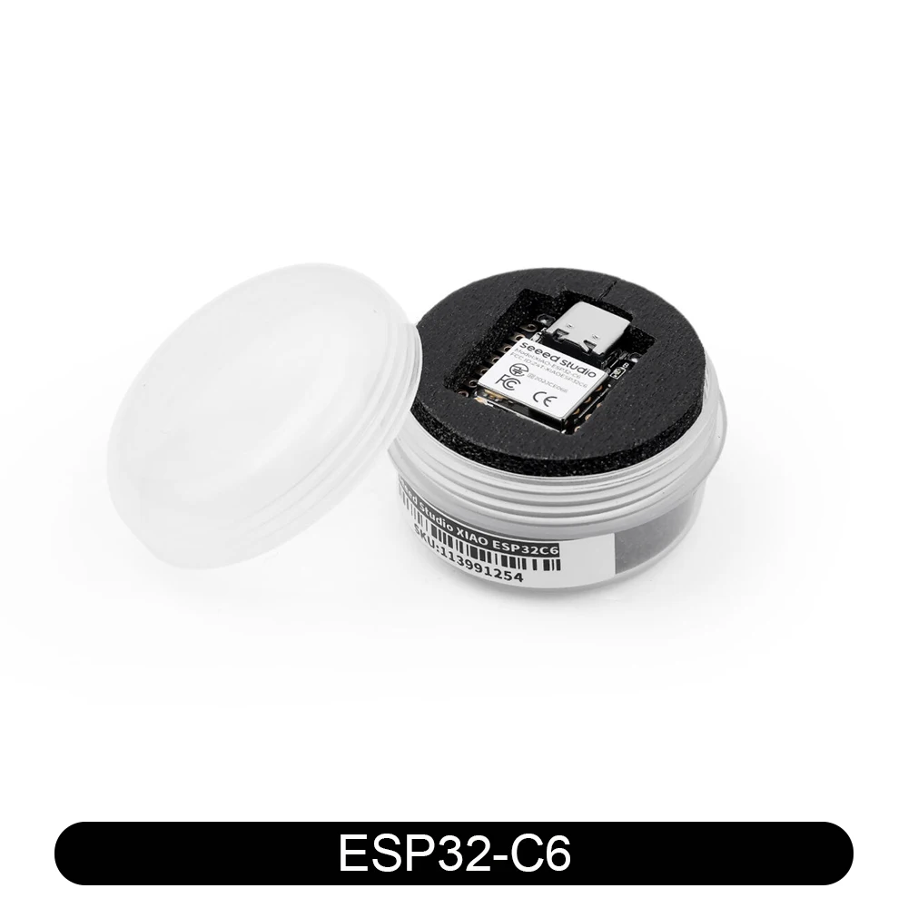 Seeed Studio XIAO ESP32-C6 MCU Board 2.4GHz Wi-Fi 6 Radio Connectivity BLE 5.0 Thread Zigbee Smart Home Application