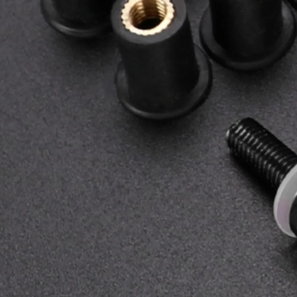 

10PCS 5mm Windscreen Windshield Bolts Screw Kit For Kawasaki ZX6R ZX7R ZX10R ZX14R ZZR 400 600 1200 1400 ZX636 Ninja 125 250 300