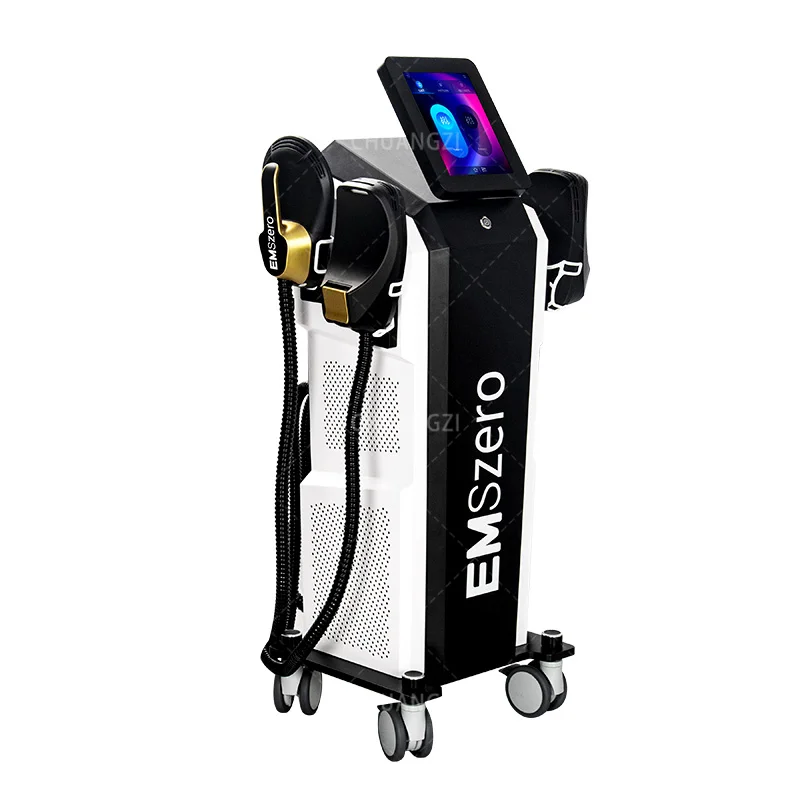 Professional EMSzero EMS Body Sculpt Machine Muscle Stimulator Fat Burning Shaping 5 Handles With Pelvic Floor Cushion