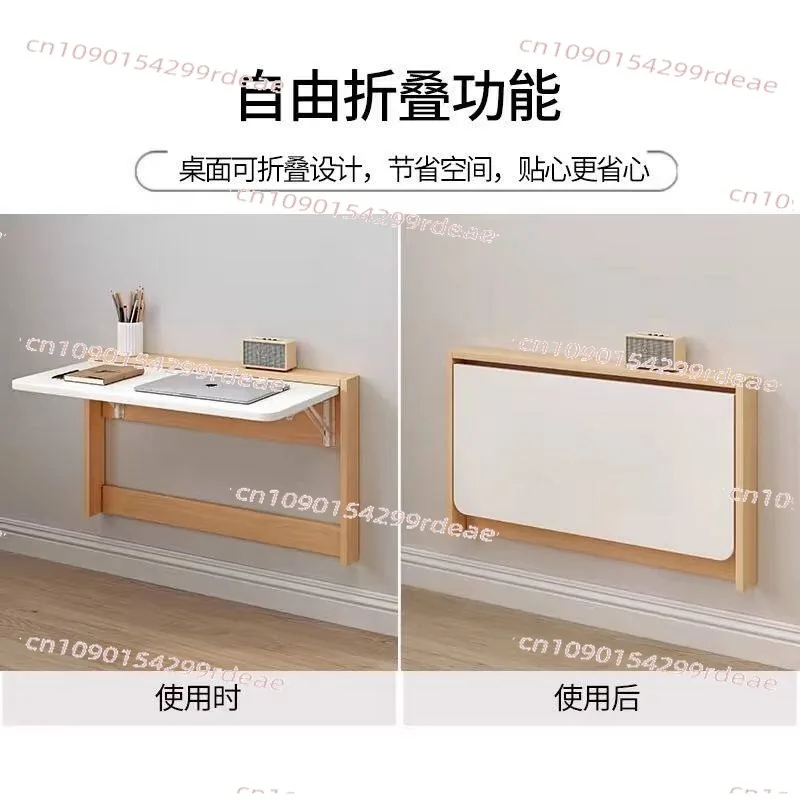 Wall-mounted multi-functional foldable table board Small apartment dining table