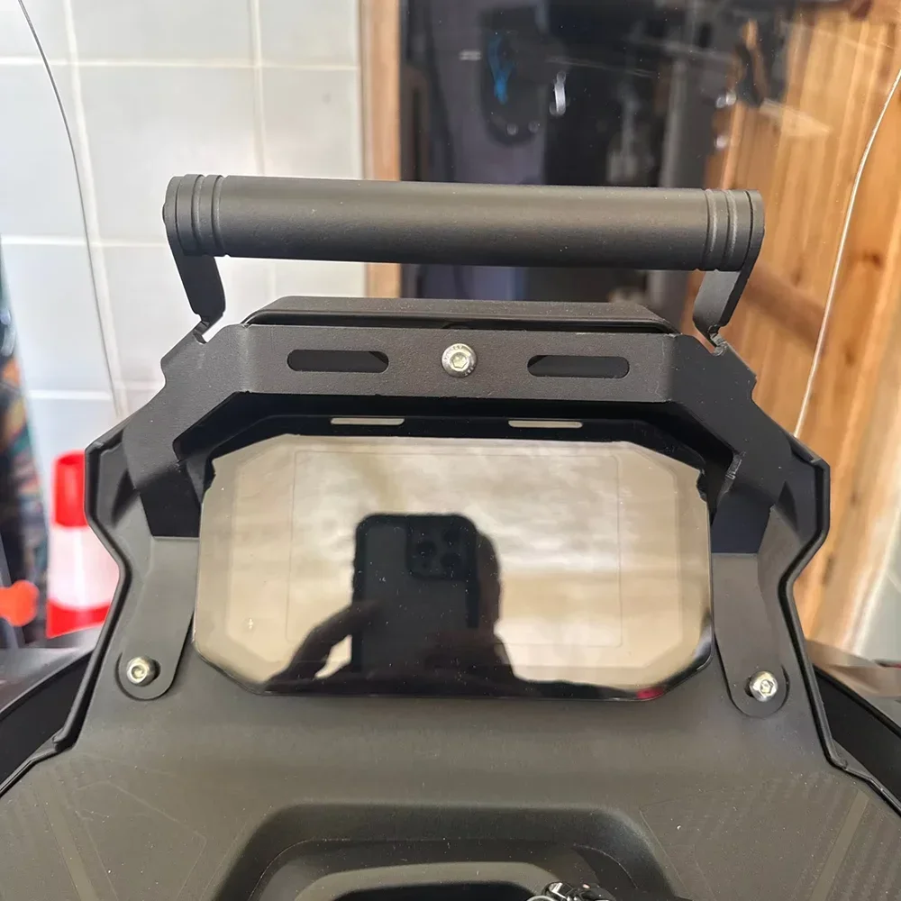 اكسسوارات الدراجات النارية نظام تحديد المواقع والملاحة دعم حامل هاتف حامل مكافحة الاهتزاز قوس ل VOGE SR1 ADV 125 SR150S SR 150 S #2