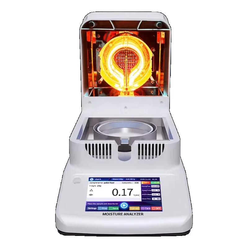 

Новый лабораторный анализатор влажности, цифровой галогенный анализатор влажности PP/PVC/PE