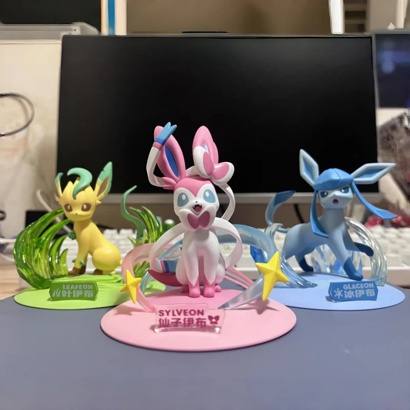 pokemon-eevee-serie-modelo-tamanho-pequeno-sylveon-leafeon-glaceon-figura-ornamento-suporte-do-telefone-movel-animacao-brinquedo-presente-de-aniversario