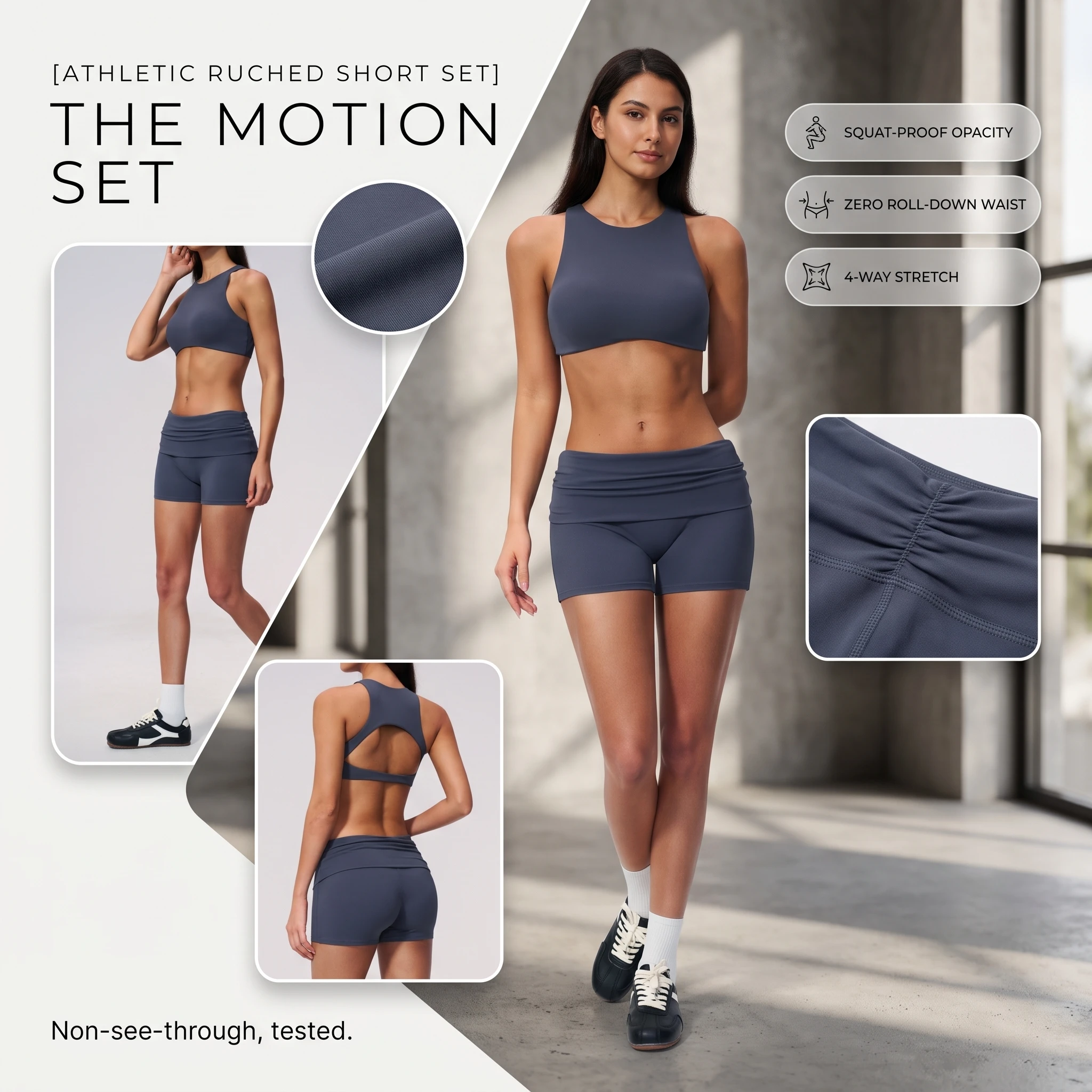 Premium Seamless Yoga Sports Bra and High-Waisted Shorts Set for Women, Luxury Performance Activewear Two-Piece Workout Outfit