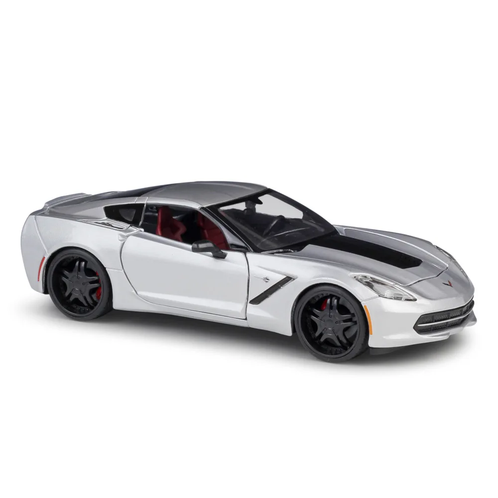 

Maisto 1:24 Chevrolet Corvette 2014 Stingray Roadster Модифицированная имитация коллекция подарочных игрушек из сплава