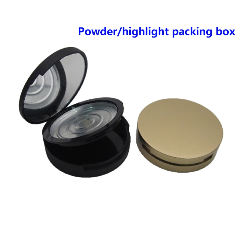 

Empty Jar Pot Makeup Pressed Powder Cosmetic Storage Container Tin Portable - Multi-purpose Makeup Pot With Vanity Mirror