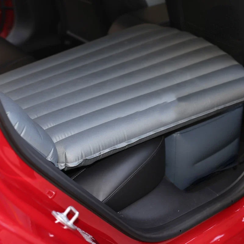 Car Travel Bed Front Seat Inflatable Sofa Automotive Back Seat Fill Air Mattress Auto Outdoor Cushion Rest Sleeping Pad Camping