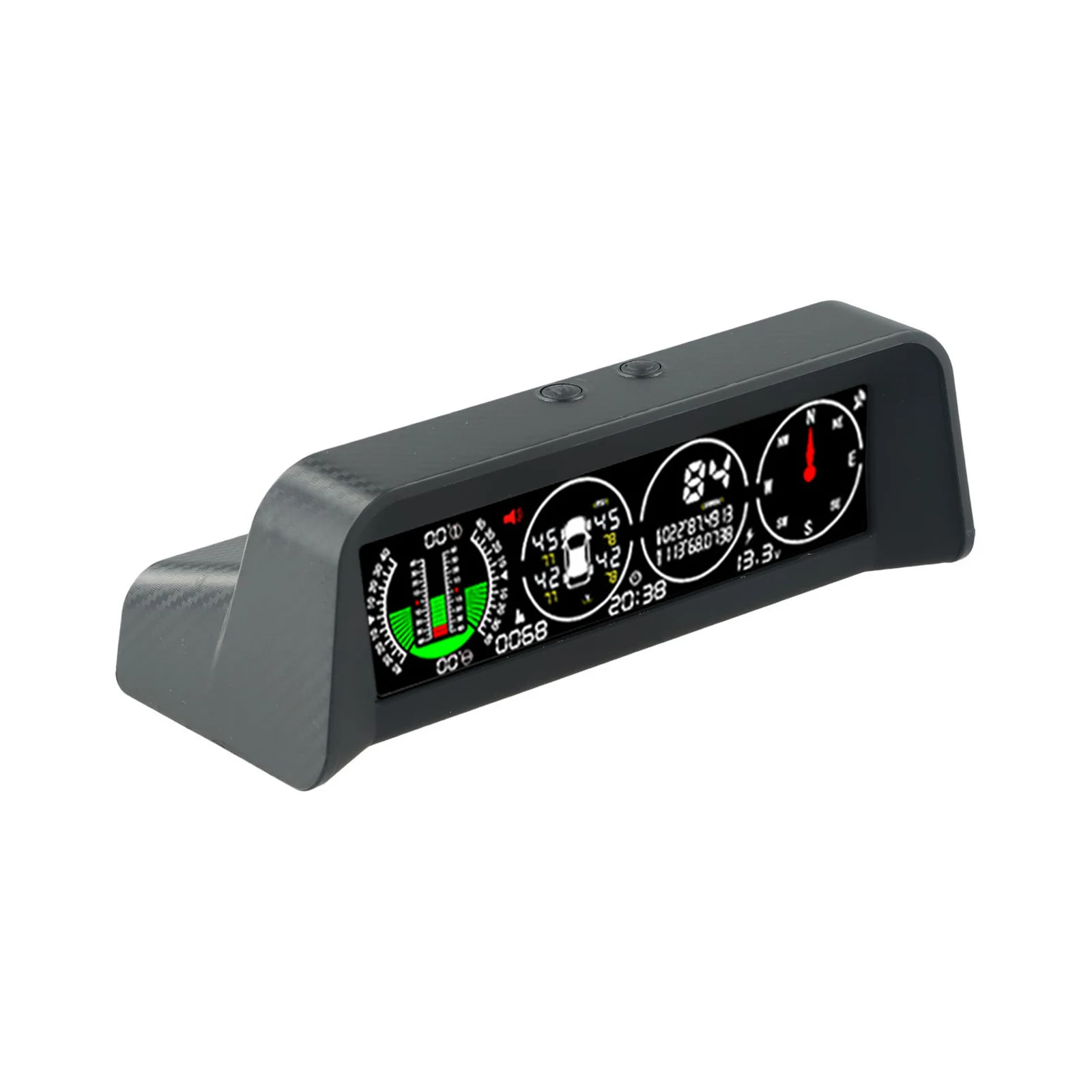 Main Unit Slope Meter 2.4GHz 3in1 70*59*59 Mm Head-up Display Smart For All Vehicle Pressure Monitoring Accessories