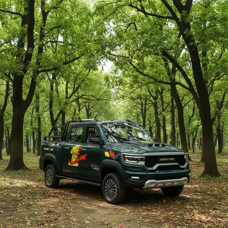 2026 Hot Sale Conditioning 60km/h Low Maintenance Cost Pickup Truck 3.5-5kW Motor 401-500km Range Carrying Camping