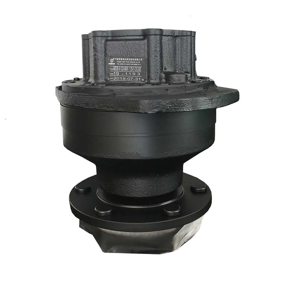 Single Speed MSE08 Hydraulic Radial Piston Wheel Motor With Brake Low Speed High Torque