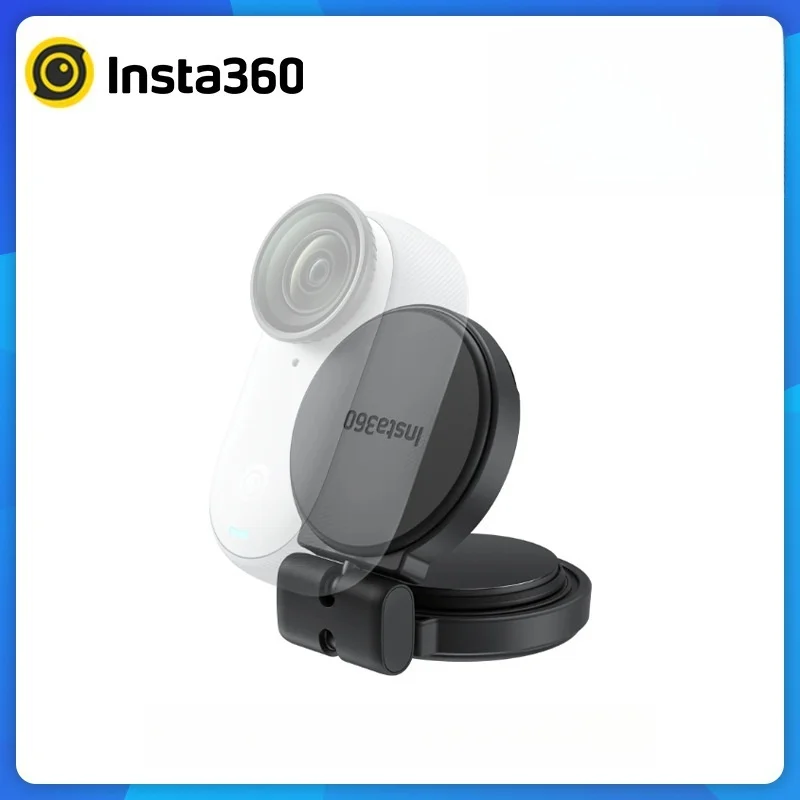 Insta360 GO 3 / GO 3S Magnetic + Nano Adhesive Mount | Flexible 360° Ball Joint | Compact Camera Holder