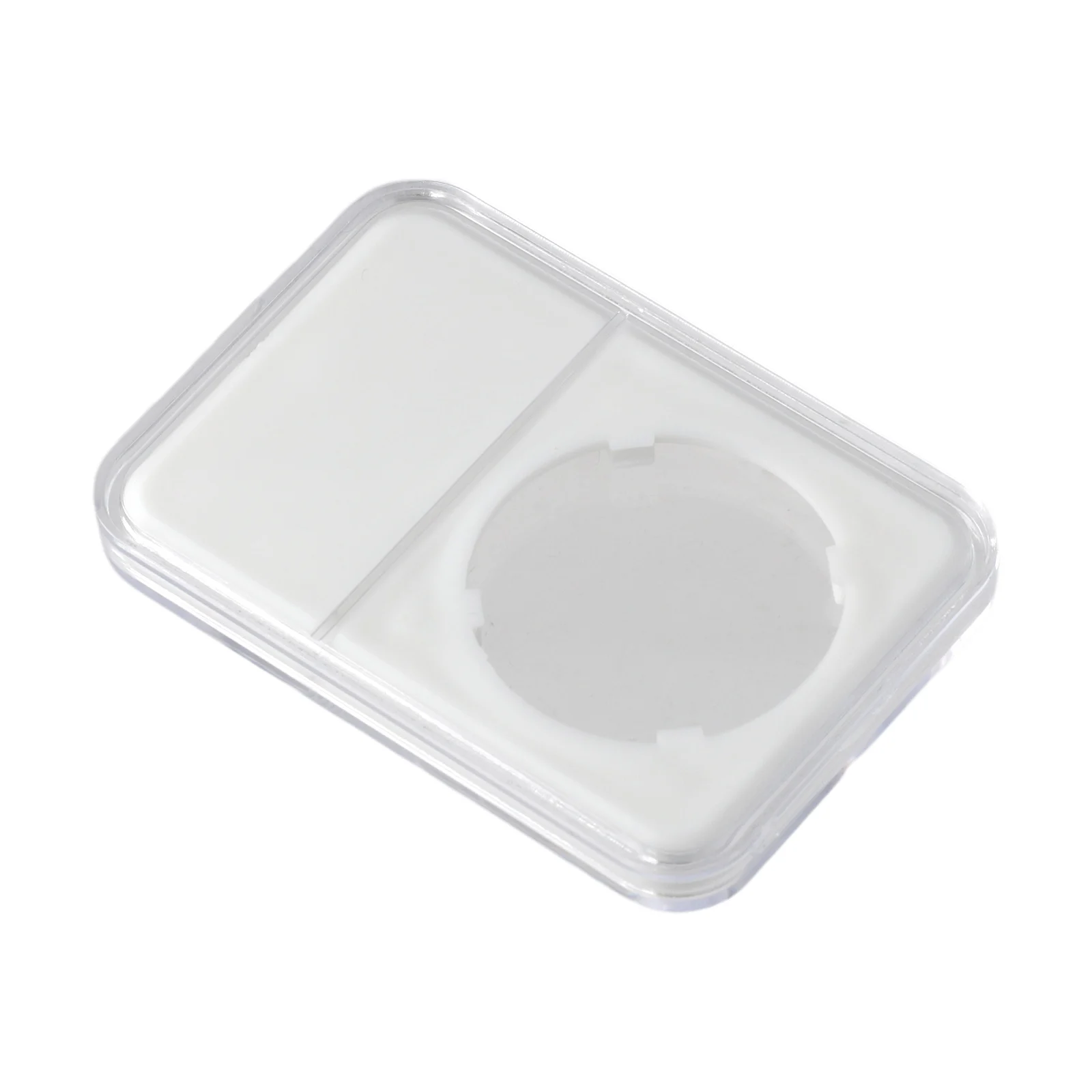 Коллекционные держатели для монет, пластиковый контейнер для хранения, защитная плита для дисплея, прозрачная 1 шт., 38 мм, практичная и полезная