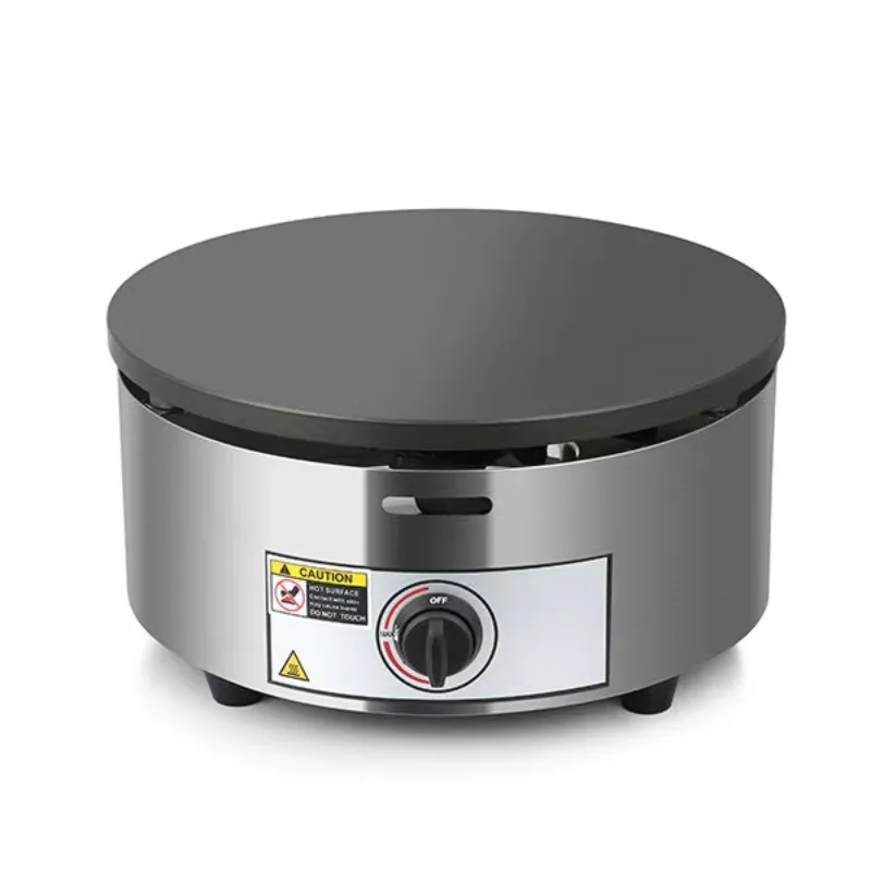 Commercial Chinese-style pancake maker, non-stick stainless steel electric crepe machine