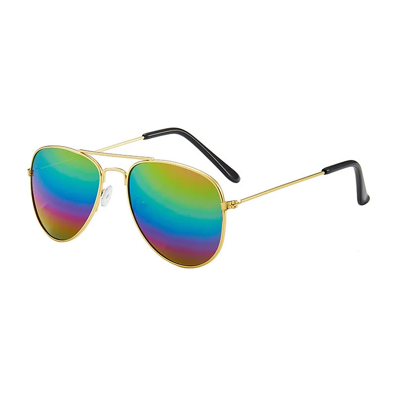 new fashion Sunglasses baby kids Pilot sun glasses metal frame goggles sunglasses for boys girls children