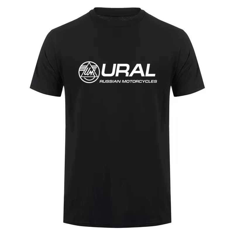 

Летняя одежда Ural Motorcycle Design Футболки с принтом Высококачественная удобная хлопковая дышащая мужская футболка с короткими рукавами большого размера