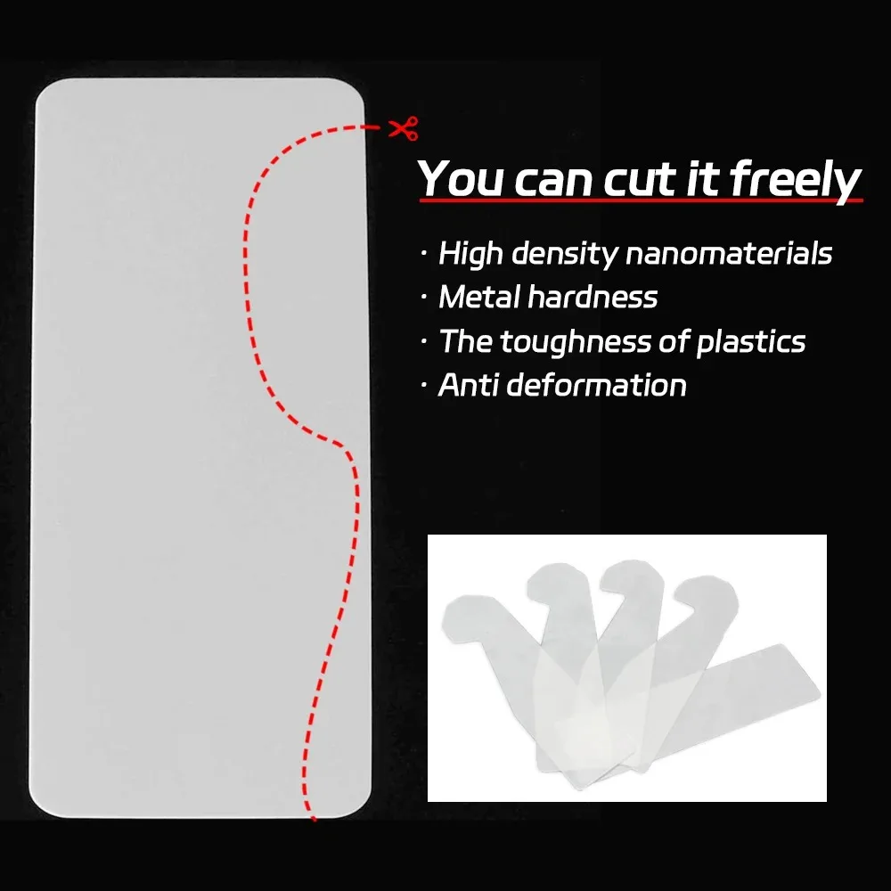 5PCS Zähigkeit Kunststoff-Stahl Einsatz Blätter Nano Kunststoff Stahl Türen Joggling Bypass Werkzeuge Lock Picking Feuerwehrmann Werkzeug – Detail 4