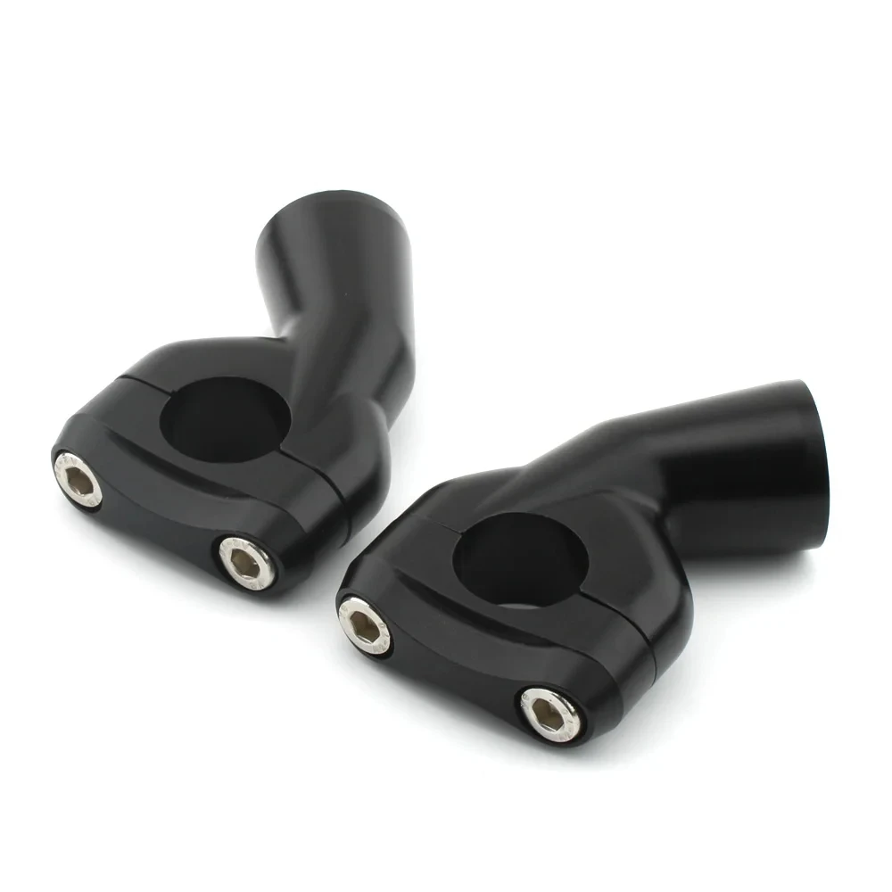 For Triumph Bobber T100 T120  Motorcycle Accessories Handlebar Bar Riser Clamps Adapter Speed Twin Black Raise the handlebars