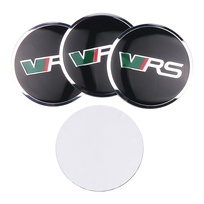 56mm Auto Hub Cap Wheel Dust Cover Sticker Decoration For Skoda Rapid Octavia Kodiaq karoq Fabia Superb Scala Kamiq VRS VII S