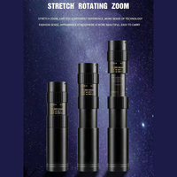 10-300x40 Monocular Telescope Portable Powerful Professional Spyglass Low Night Visions Optical Prisms Sight Hunting