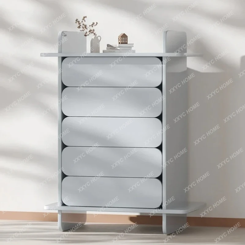 

Q light luxury five-bucket locker, simple modern bucket cabinet, paint storage cabinet