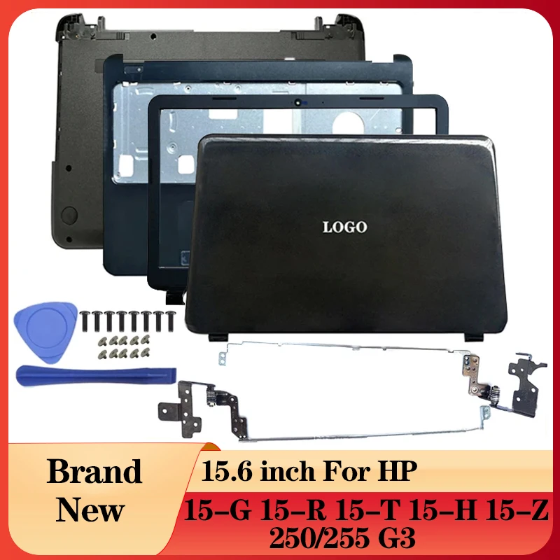 

For HP 15-G 15-R 15-T 15-H 15-Z 250/255 G3 Laptop LCD Back Cover/Front Bezel/Hinges/Palmrest/Bottom Case 761695-001 749641-001