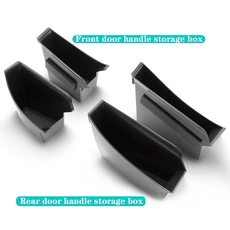 for Tesla Model 3/Y/Model YL Door Handle Storage Box, Front and Rear Door Storage and Organization Box, Storing Small Items